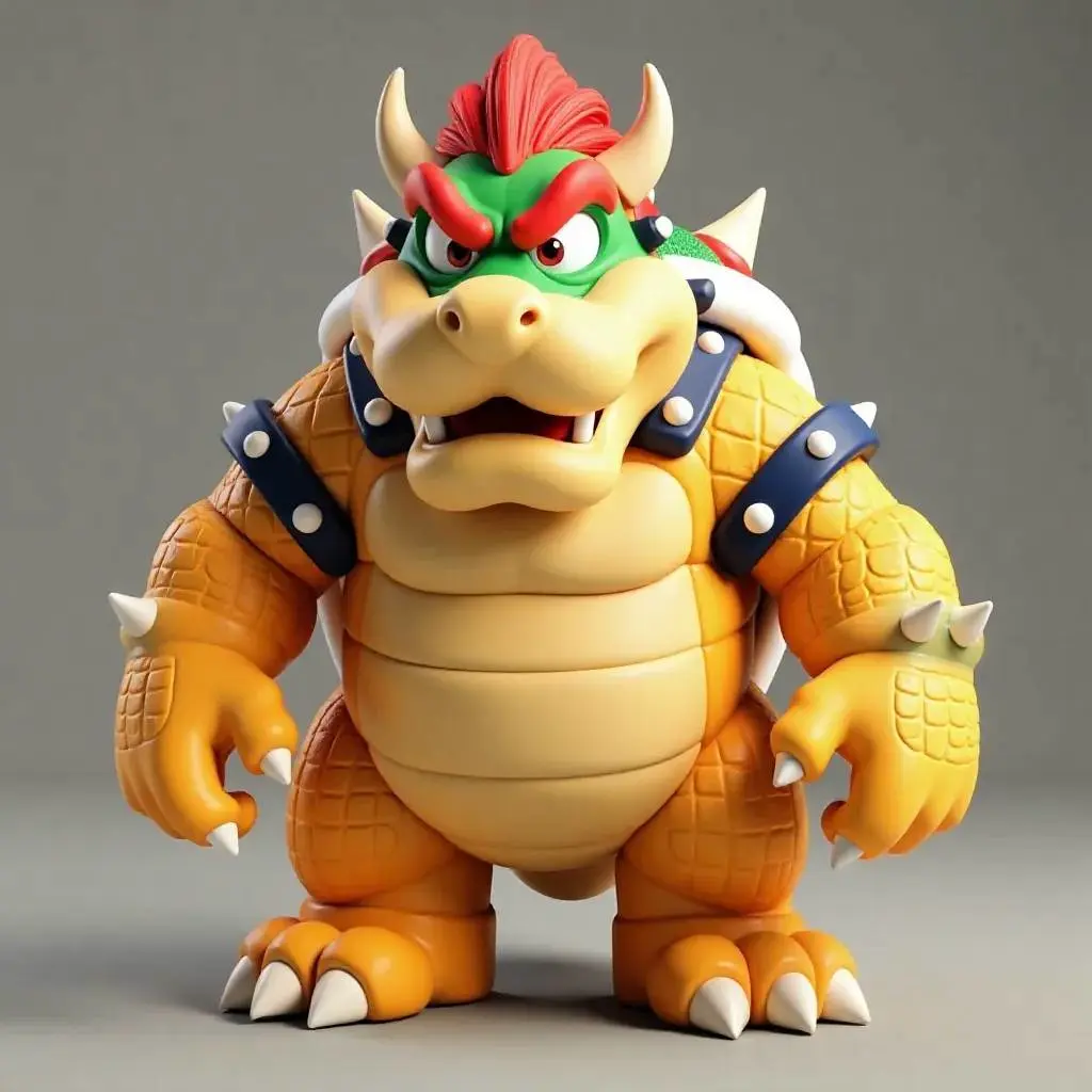 Bronvoorbeeld van het 3D-model Bowser door DrDrew