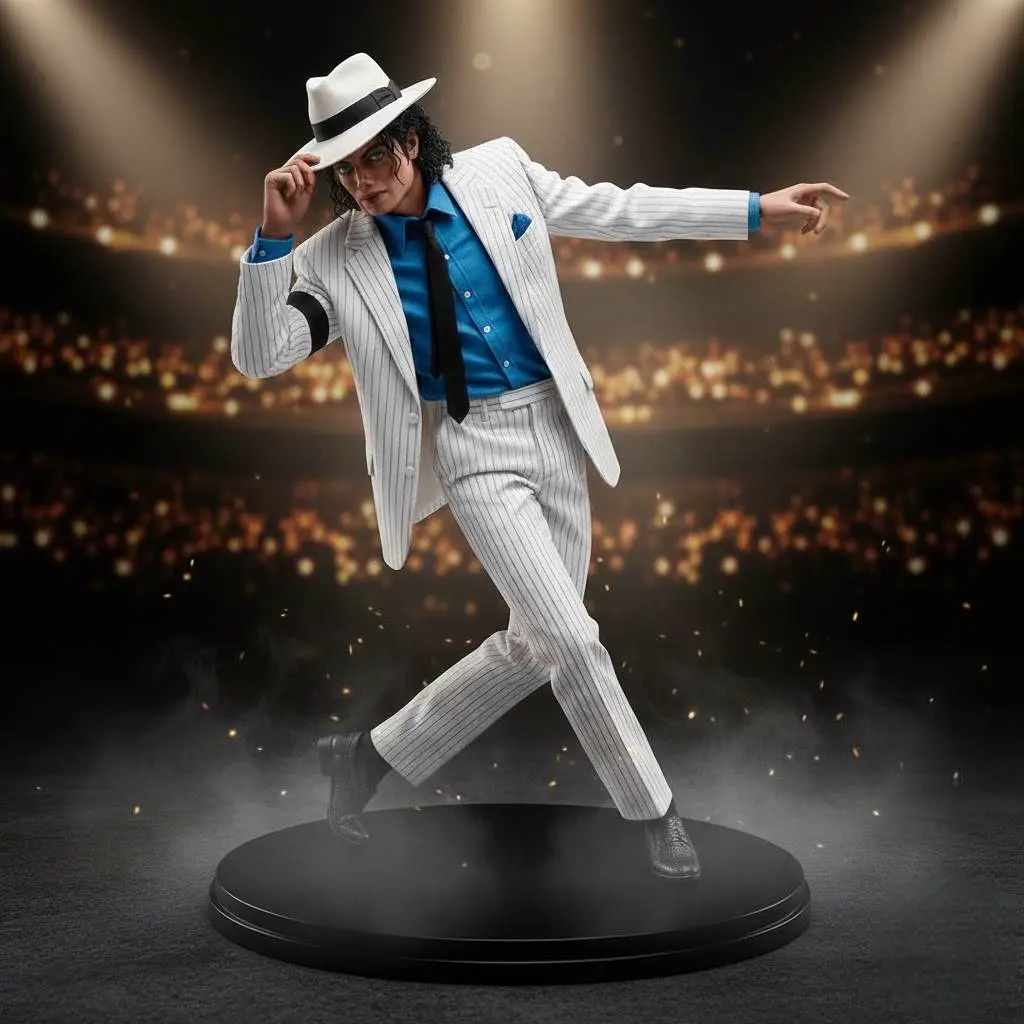 Bronvoorbeeld van het 3D-model Michael Jackson door 3DHobby_cba