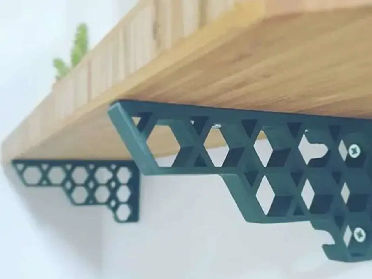 Bronvoorbeeld van het 3D-model Shelf support bracket Honeycomb
3D
door Samlai