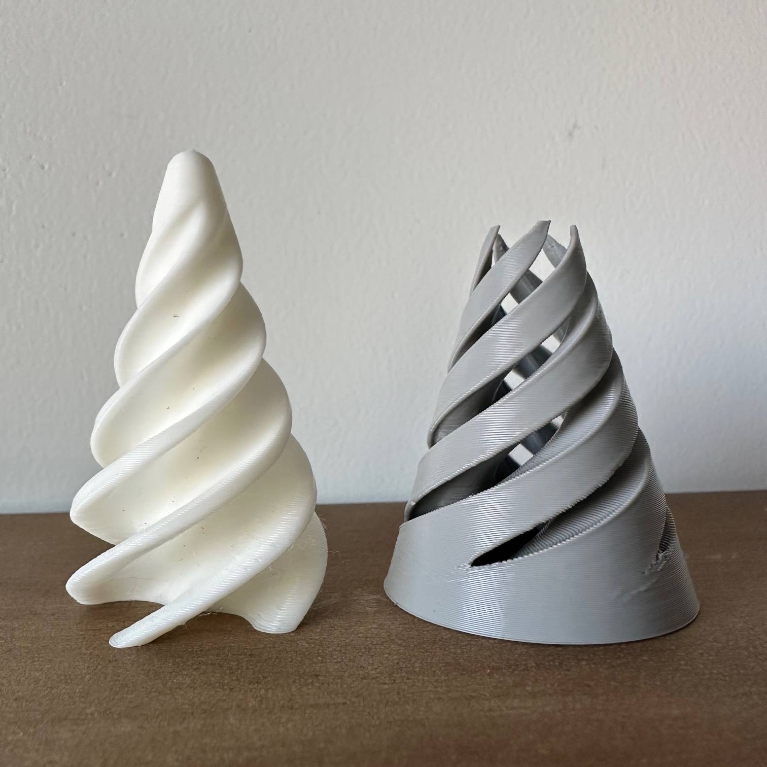 Bronvoorbeeld van het 3D-model Spiral Fidget door Precision 3D