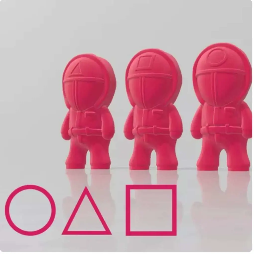 Bronvoorbeeld van het 3D-model Squid Game Soldiers - keychain door AsifAlarakhia